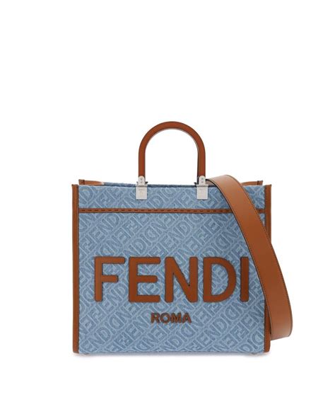 fendi summer bags|fendi denim tote.